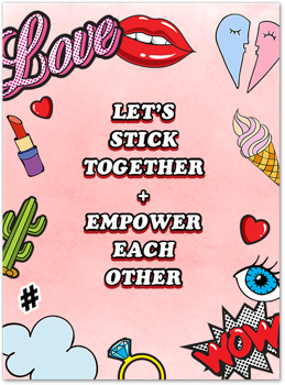 Pop Art Icons Card by Nikki Chu Card