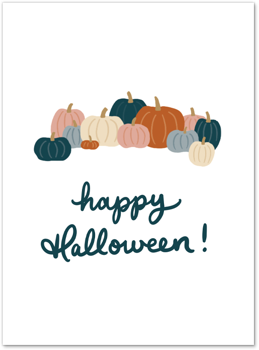 Pretty Pumpkins Card by Slightly Stationery Card