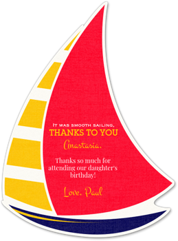 Sail Away Card