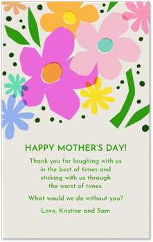 Spring Flower Card