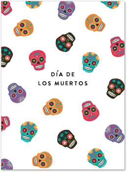 Sugar Skulls Card by Slightly Stationery Card