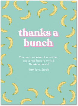 Thanks a Bunch Card