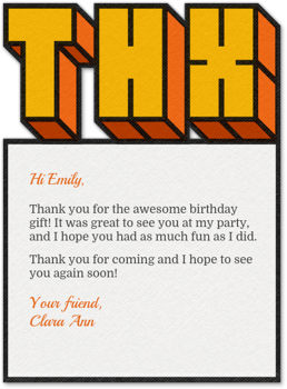 Thx in Blocks Card
