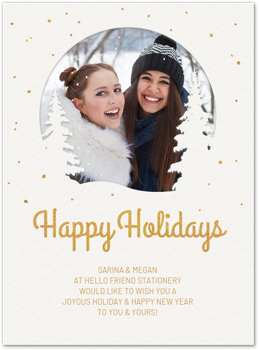 Winter Scene Card