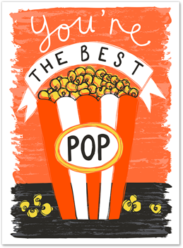 You're the Best Pop Father's Day Card
