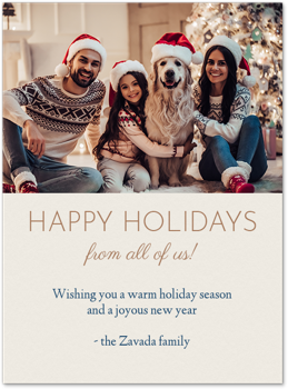 Family Holiday Card