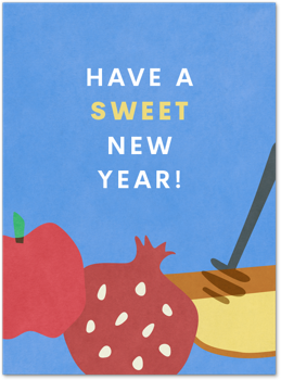 Sweet Rosh Hashanah Card