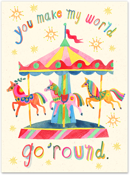 World Go ‘Round by Shannon Snow Card