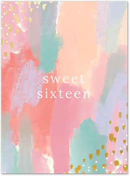 Dreamy Sixteen Card