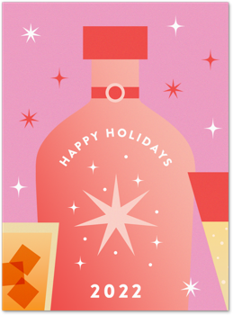 Cheers To A Happy Holiday Card