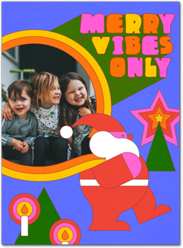 Merry Vibes Only UYO Card