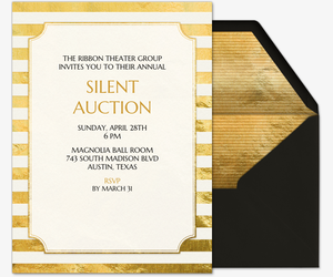 Golden Ticket Invitation