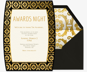 Awards Night Invitation