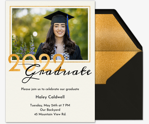 Graduate 2022 Invitation