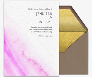 Delicate Ombré (Wedding) Invitation