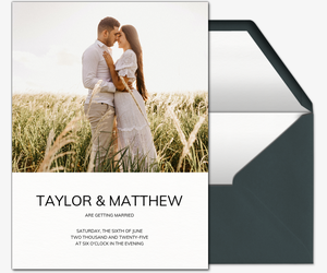 Getting Married UYO (Wedding) Invitation