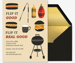 Flip It Good Invitation