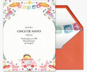 Fiesta Time Invitation