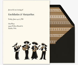 Mariachi Band Invitation