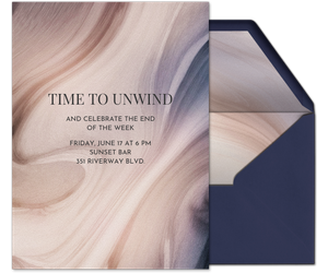 Agate Swirl Invitation