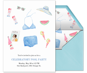 Beach Celebration Invitation