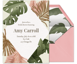 Boho Bridal Invitation