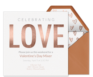 Celebrate Love Invitation