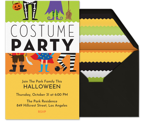 Costume Party Invitation