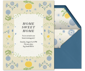 Cottagecore Housewarming Invitation