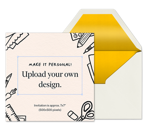 Design Your Own Invitation