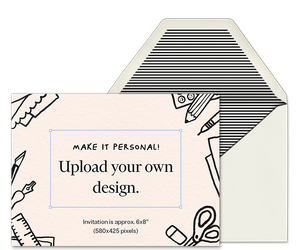 Design Your Own Landscape Invitation