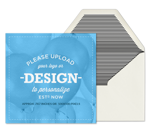 Design Your Own Square Invitation