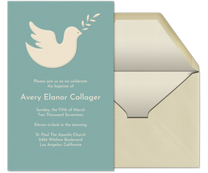 Dove Invitation