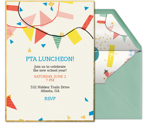Excuse to Party Invitation