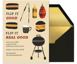 Flip It Good Invitation