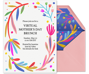 Floral Love Invitation