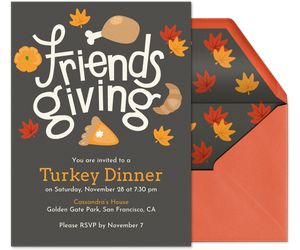 Friendsgiving Invitation