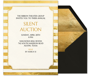 Golden Ticket Invitation