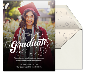 Graduation Full UYO Invitation