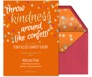 Kindness Confetti General Invitation