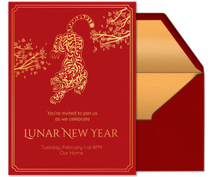 Lunar New Year Invitation