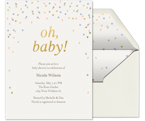 Modern Typography Invitation