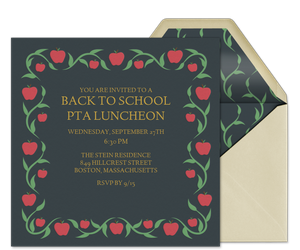Country Apple Invitation