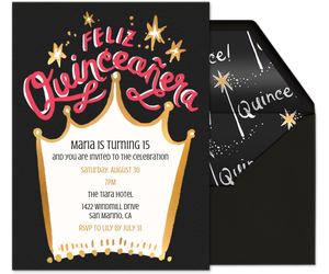 Queen Quince Invitation