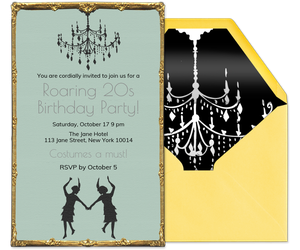 Roaring 20s Invitation