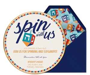 Spin With US Invitation