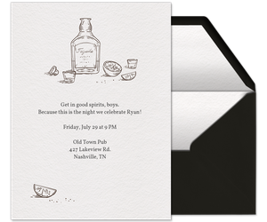 Spirited Celebration Invitation