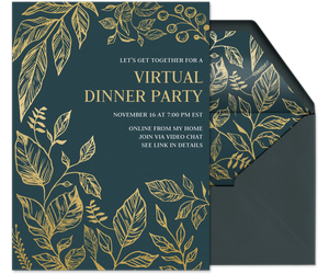 Thankful for Friends Invitation