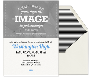 Design Your Own Image Invitation