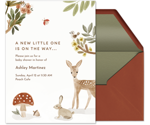 Woodland Wonderland Invitation